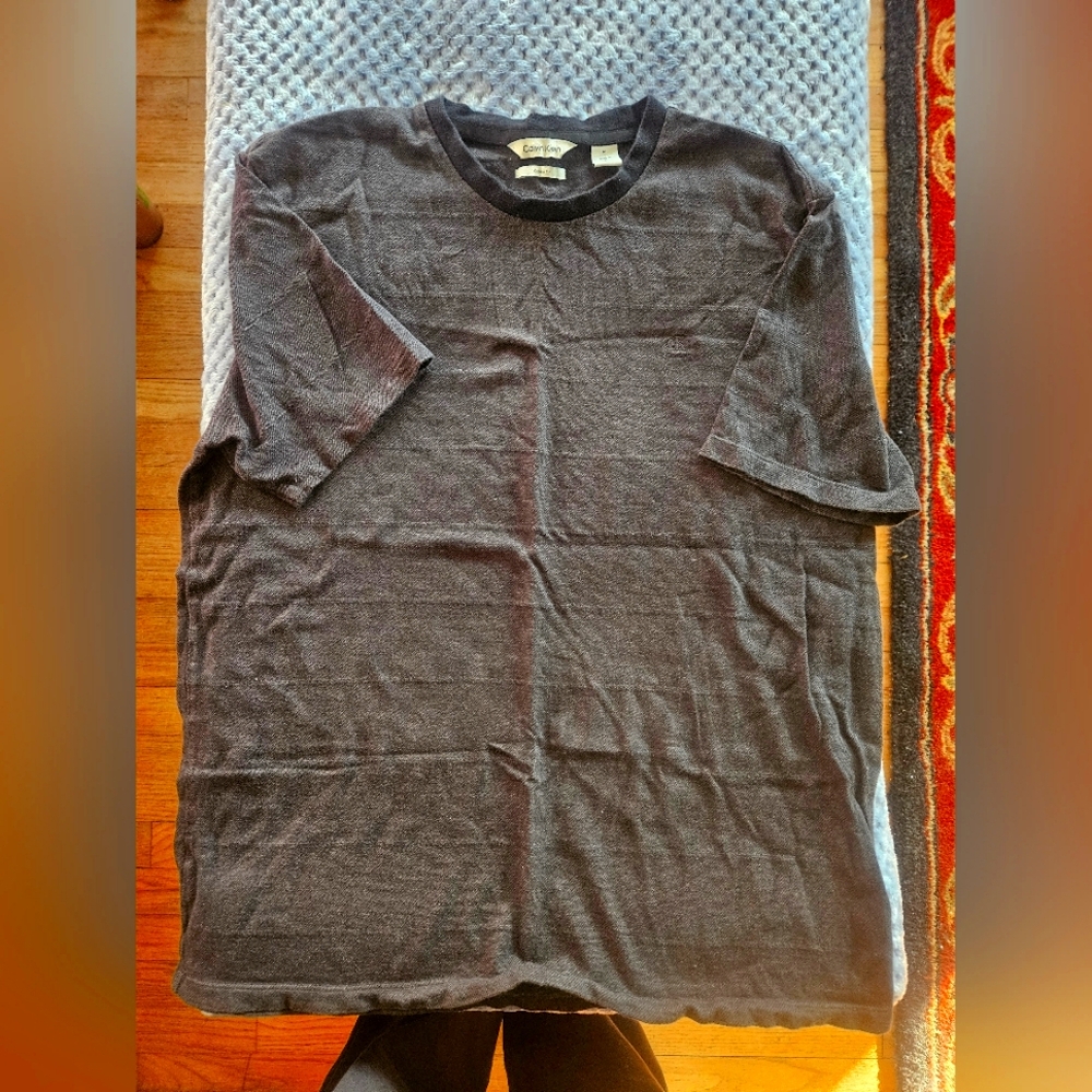 Calvin Kline Mens Classic Fit T- Shirt - Medium